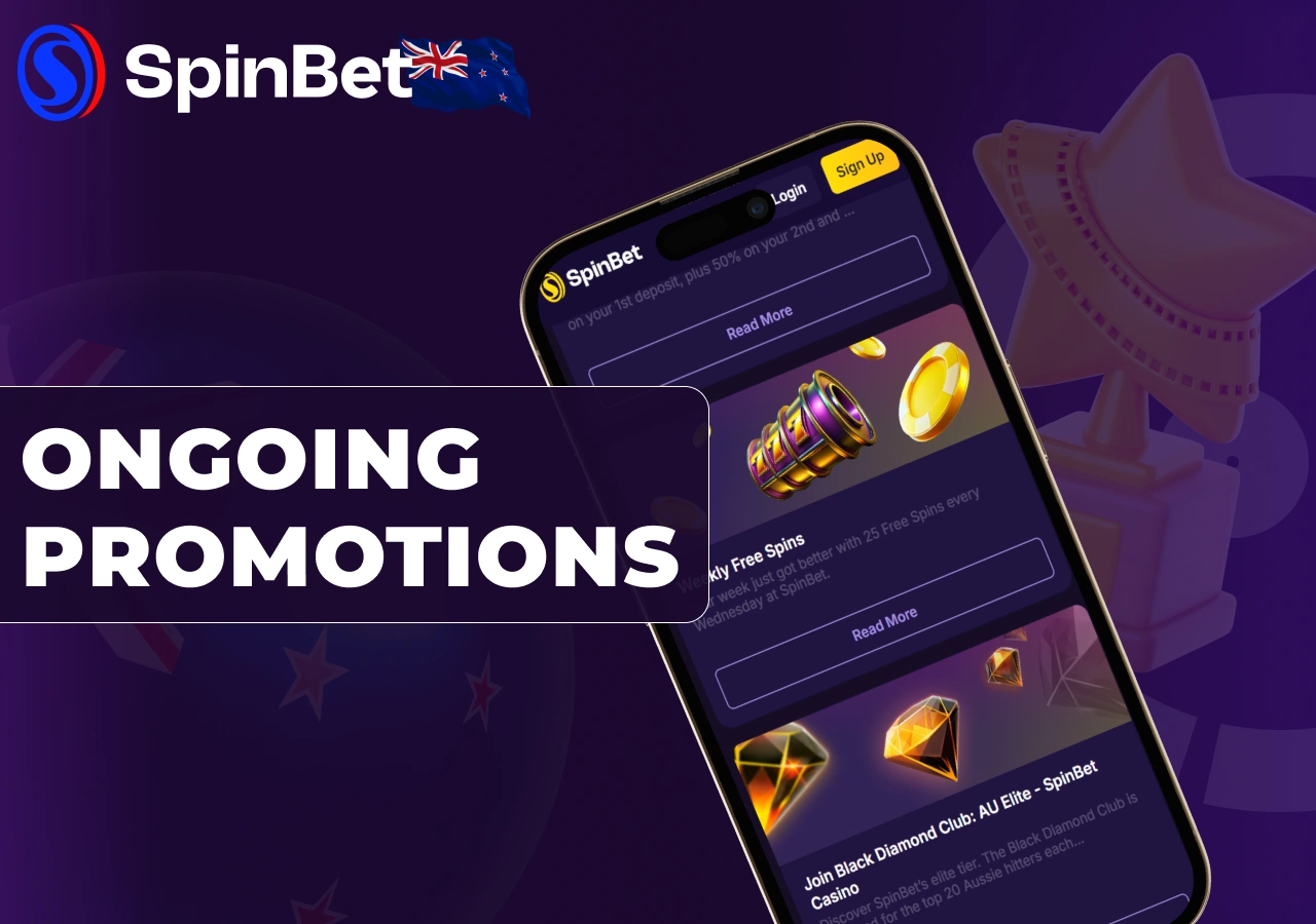 Ongoing promotions and offers are available on a regular basis.